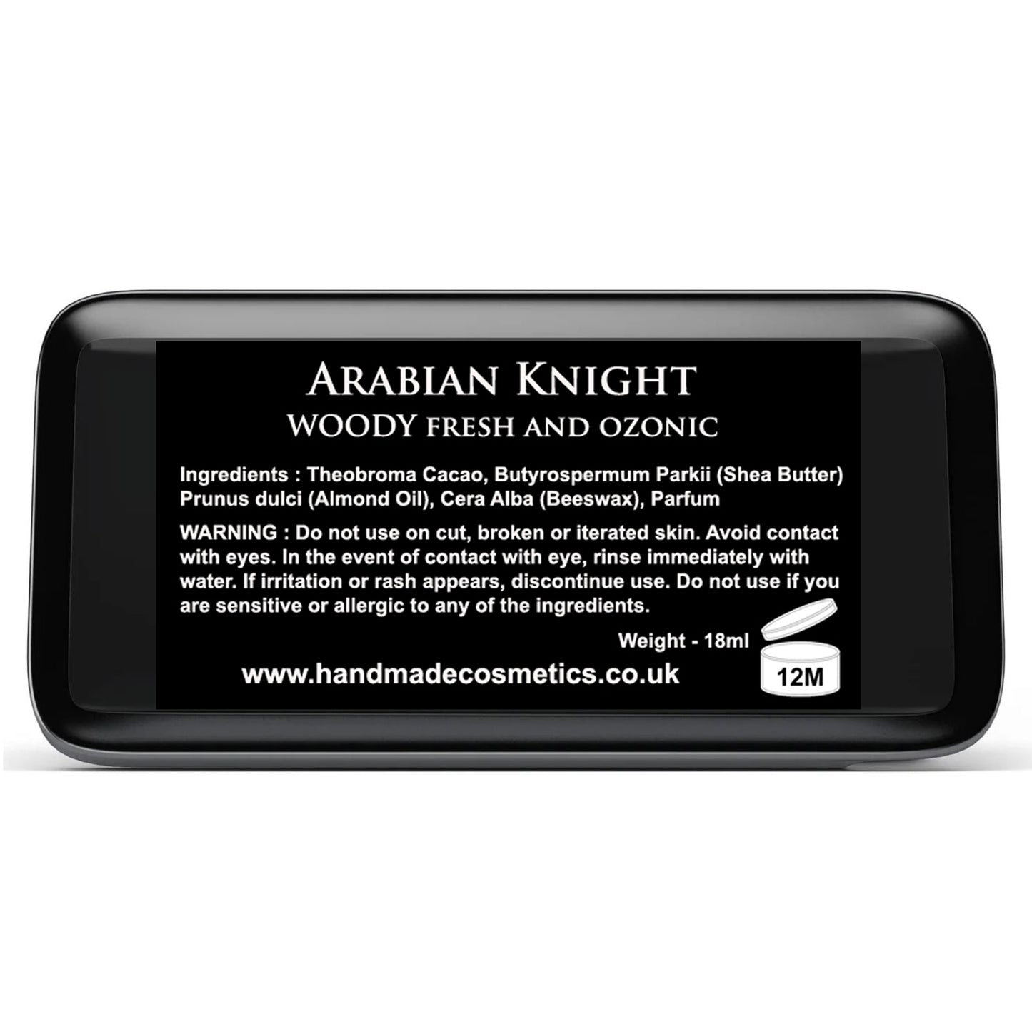 Arabian Knight Solid Cologne Fresh and Ozonic