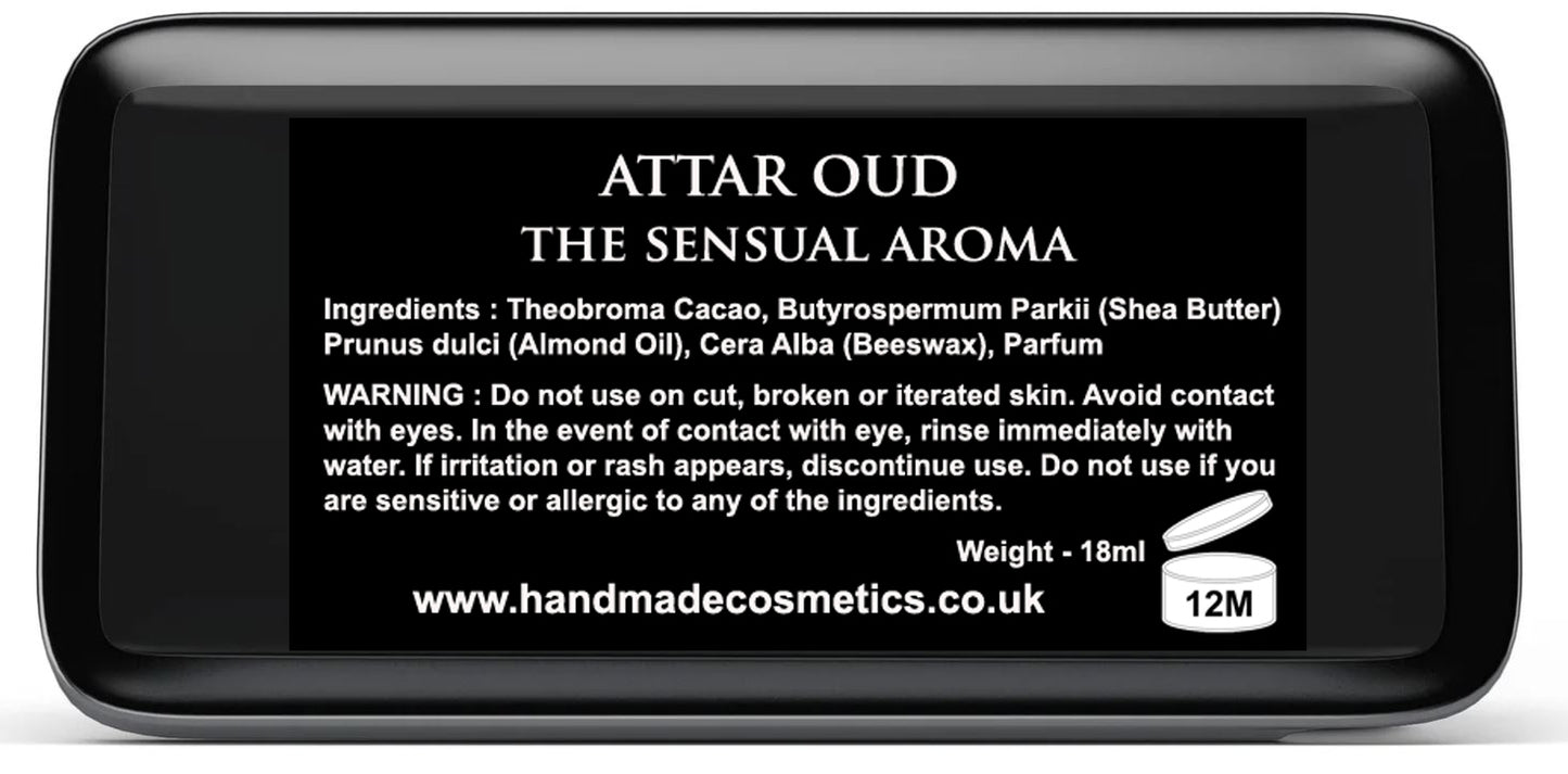 Attar Oud Solid Cologne A classic reconstruction of the sensual aroma