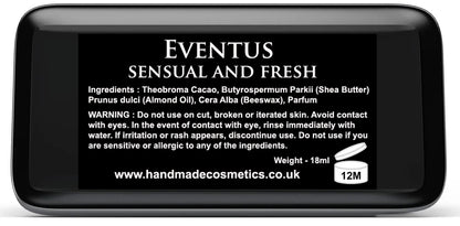 Blackcurrant Bergamot and Apple Solid Cologne A intense sensual fresh aromatic