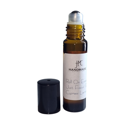 Just Focus Aromatherapy Oil Essential Oil Roll On Relax Stress Anxiety 10ml