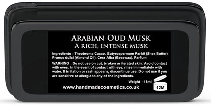 Arabian Oud Musk Solid Cologne A rich intense musk fragrance