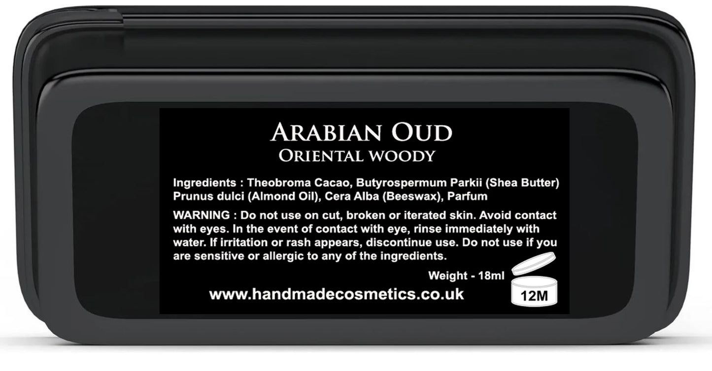 Arabian Oud Solid Cologne An oriental woody