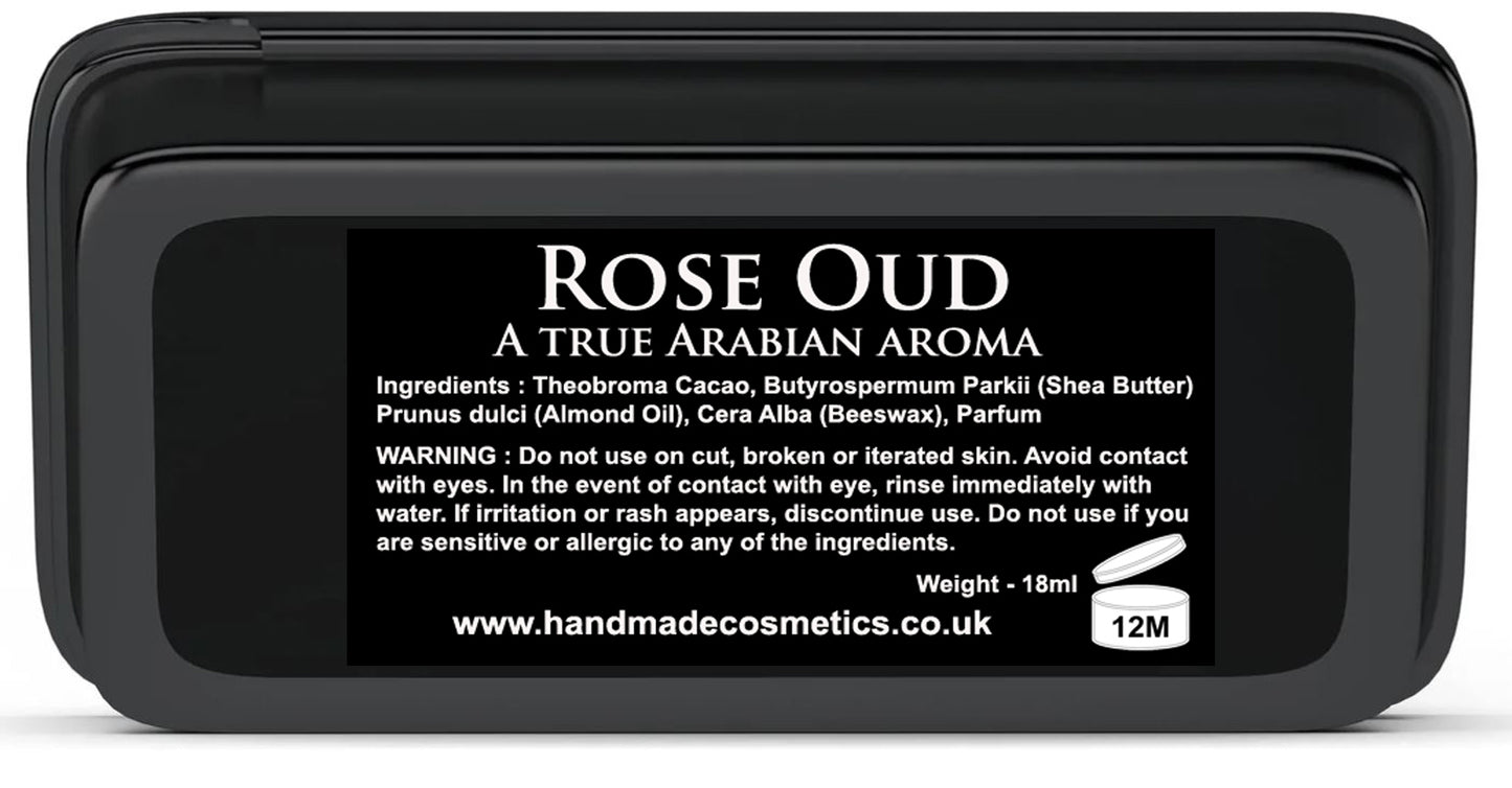 Rose Oud Solid Cologne A sweet notes of precious woods