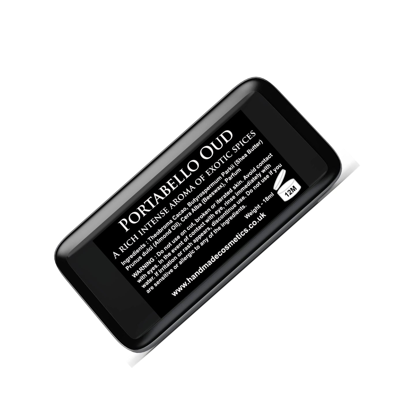 Portabello Oud Solid Cologne A rich intense aroma of exotic spices